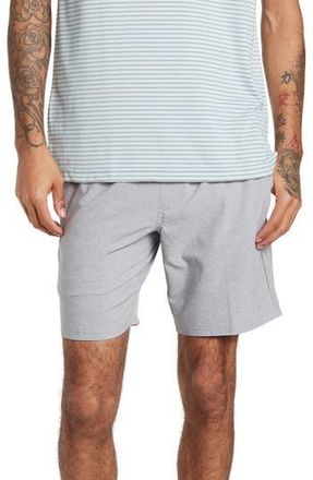 PGA TOUR 8 Pull-On Shorts in Light Grey Heather at Nordstrom Rack, Size Medium
