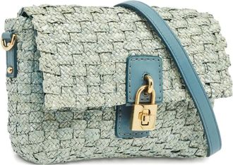 Dolce & Gabbana Schoudertas met slot - Blauw