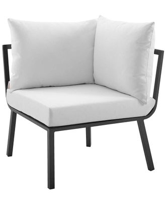 ModWay Outdoor Riverside Outdoor Patio Aluminum Corner Chair