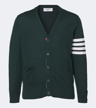Thom Browne 4-Bar virgin wool cardigan