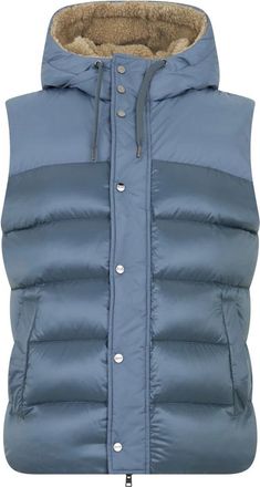 Herno Gewatteerd Gilet - Heren - Bodywarmers - Blauw - L - Jassen