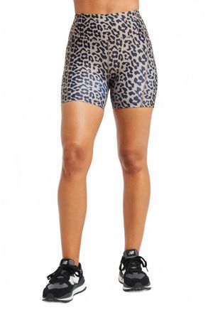 YEAR OF OURS Leopard Bike Short In Multi