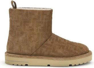 Fendi Heren, Schoenen, Bruin, Maat: 43 EU Suède