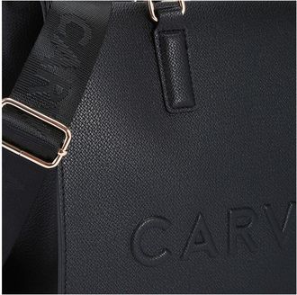 Carvela Womens Frame Midi Tote Bag - Black - One Size