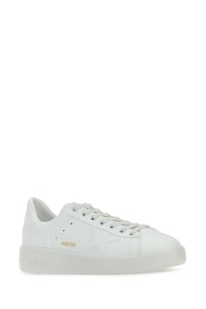 Golden Goose White Leather Sneaker - White