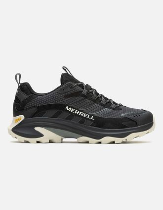 Merrell Mens Merrell Mens Moab Speed 2 Goretex Shoes - Black - Size: 8.5