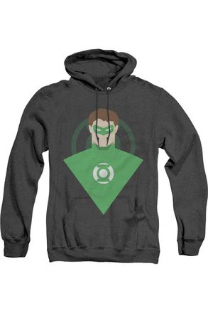 Gildan DC Comics Simple Gl Adult Heather Hoodie / Hooded Sweatshirt