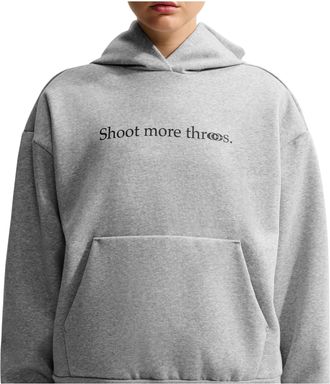 Nike (WMNS) Nike x Caitlin Clark Therma-FIT Hoodie Dark Grey Heather Pale Ivory Black JA0095-063