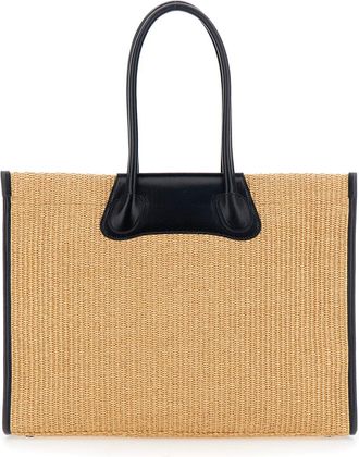 Vivienne Westwood Womens Tote Bag Troy Beige Cotton Handbags Hand