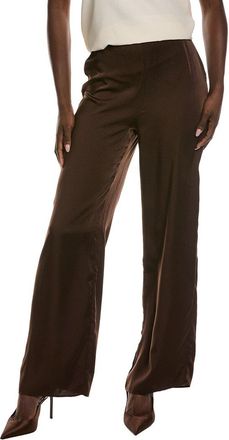 Bardot Devin Mid-Rise Satin Pant
