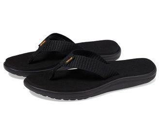 Teva Voya Flip Womens Sandals Bar Street Black : 5 B - Medium, Textile