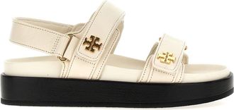 Tory Burch Flat Sandals, female, White, 6 UK, Kira Sport Sandal