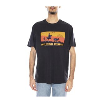 Levi's Hombre, Camisetas, Negro, Talla: S