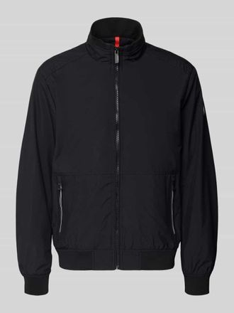 Lerros Regular Fit Jacke mit Stehkragen in Black, Gr&ouml;&szlig;e XL