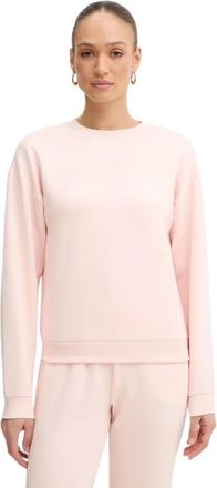 A|X Armani Exchange Basic Crewneck Sweatshirt - Dames - Sweatshirts - Roze - S - Katoen - Hoodies & sweatvesten