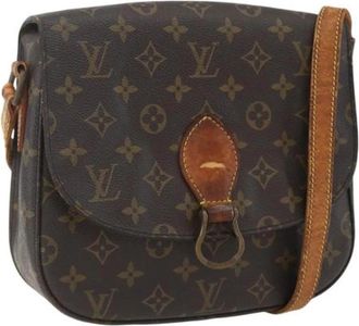 Louis Vuitton Pre-owned Vintage Cross Body Bag - Dames - Vintage Schoudertas - Bruin - ONE Size - Vintage