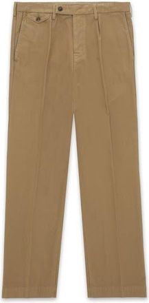 Fortela Riviera Canvas Trousers in Light Brown at Nordstrom, Size 32 X 29 Eu