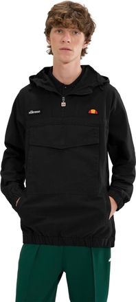 Ellesse Mens Mont 3 Overhead Jacket (Black) Cotton - Size X-Small