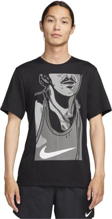Nike Rise 365 Run Energy Running T-shirt Asia Sizing Black FN3997-010