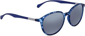 HUGO BOSS Grey Mirror Round Mens Sunglasses BOSS 0822/S YX2 53