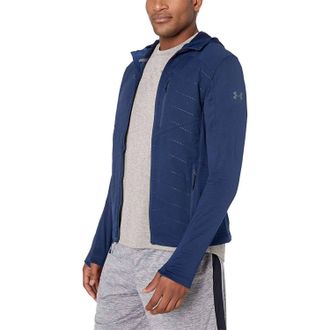 Under Armour Coldgear Reactor Exert Hiking Jacket In Academy
