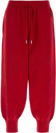 Ami Pantaloni della tuta in lana Utr929Kn0192 - - Trousers - Uomo - Rosso - M