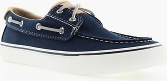 Sperry Top-Sider Mens Sperry Helm 2-Eye Textile Mens Navy Boat Shoes - Blue - Size: 11