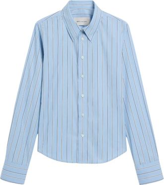 Ami Overhemden, Dames, Blauw, XS, Katoen, De Coeur Classic Shirt