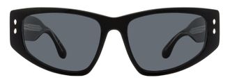 Isabel Marant IM0172S Rectangular Acetate Sunglasses - Black
