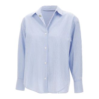 MC2 Saint Barth Shirts, female, Blue, Size: S Cristal Shirt