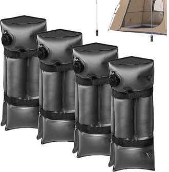 OEM Bolsa De Peso Para Tienda De Campa&ntilde;a, Bolsa De Peso Para Saco De Arena Carpa Plegable De 4 Piezas Con Peso Para Arena Y Agua: Peso Utilitario Para Pis