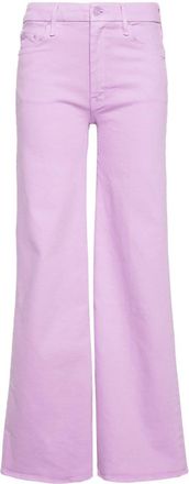 Mother The Roller Sneak flared jeans - women - Cotton/Elastane/Polyester - 28 - Purple