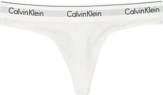 Calvin Klein Klassieke Witte String Ondergoed - Dames - Onderbroek - Wit - M - Ondergoed