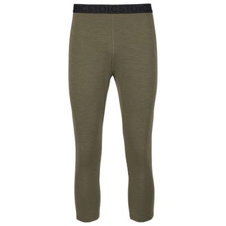 Stoic MerinoMesh150 SadjemSt. 3/4 Pants Merinounterw&auml;sche f&uuml;r Herren | oliv