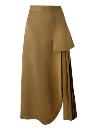 MISCI Fusca asymmetric skirt - Neutrals
