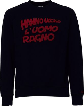 MC2 Saint Barth Long Sleeve Graphic Crewneck Sweatshirt