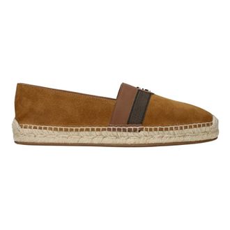 Christian Louboutin Alparica Espadrille - Heren - Schoenen - Bruin - Maat: 42 EU Zijde