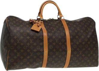Louis Vuitton Pre-owned Weekend Bags, female, Brown, Size: ONE SIZE Pre-owned Weekend Bag