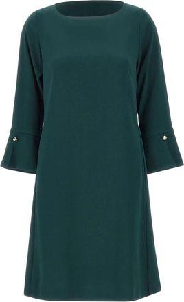 Elena Miro bell-sleeve midi dress - Green