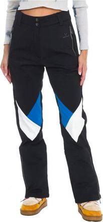 Vuarnet Verstelbare Ski Broek met Rits - Dames - Straight fit broeken - Zwart - XS - Broeken