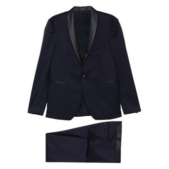 Tagliatore Shawl Collar Single-breasted Suit