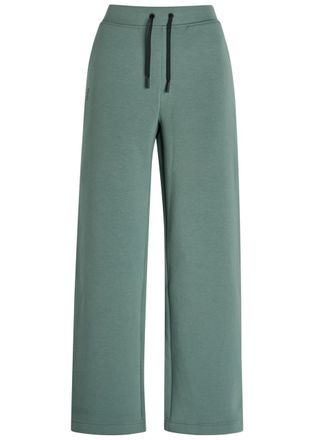 On Focus Tech Cotton-blend Sweatpants - Olive - S (UK8-10 / S)