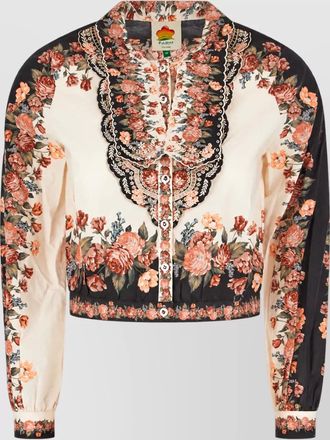 Farm Rio cropped jacket