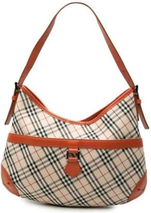 Burberry Pre-owned Nova Check Hobo - - Pre-owned - Donna - Beige - ONE SIZE