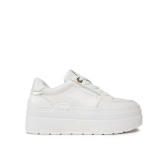 Pinko Pinko, Dames, Schoenen, Wit, Maat: 41 EU Denim