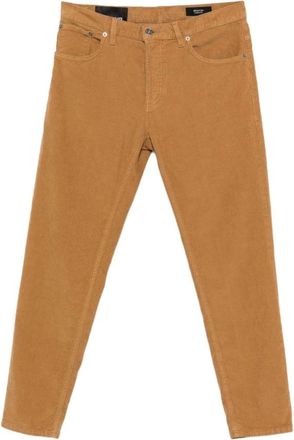 Dondup Jeans, Heren, Oranje, W34, Katoen, Beige Jeans voor Mannen Aw 25