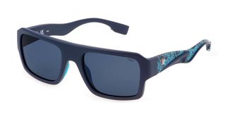 Fila SFI462 J99P Mens Sunglasses Blue Size 56