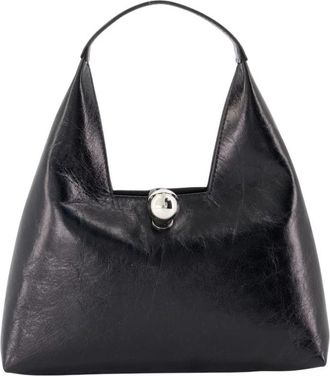 Marni Trapeze Small Shopper Bag - Dames - Schoudertassen - Zwart - ONE Size - Katoen - Tassen