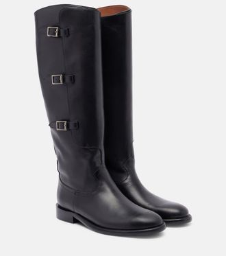 PARIS TEXAS Montana leather knee-high boots