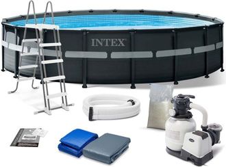 OEM Piscina De Jard&iacute;n Con Estructura 549 X 132 Cm 12 En 1 Intex 26330